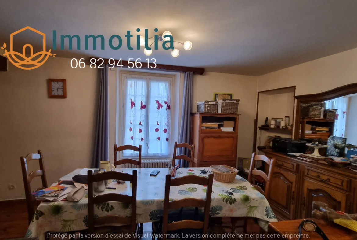 Immeuble à vendre à Nangis - Appartement F5 et local commercial 