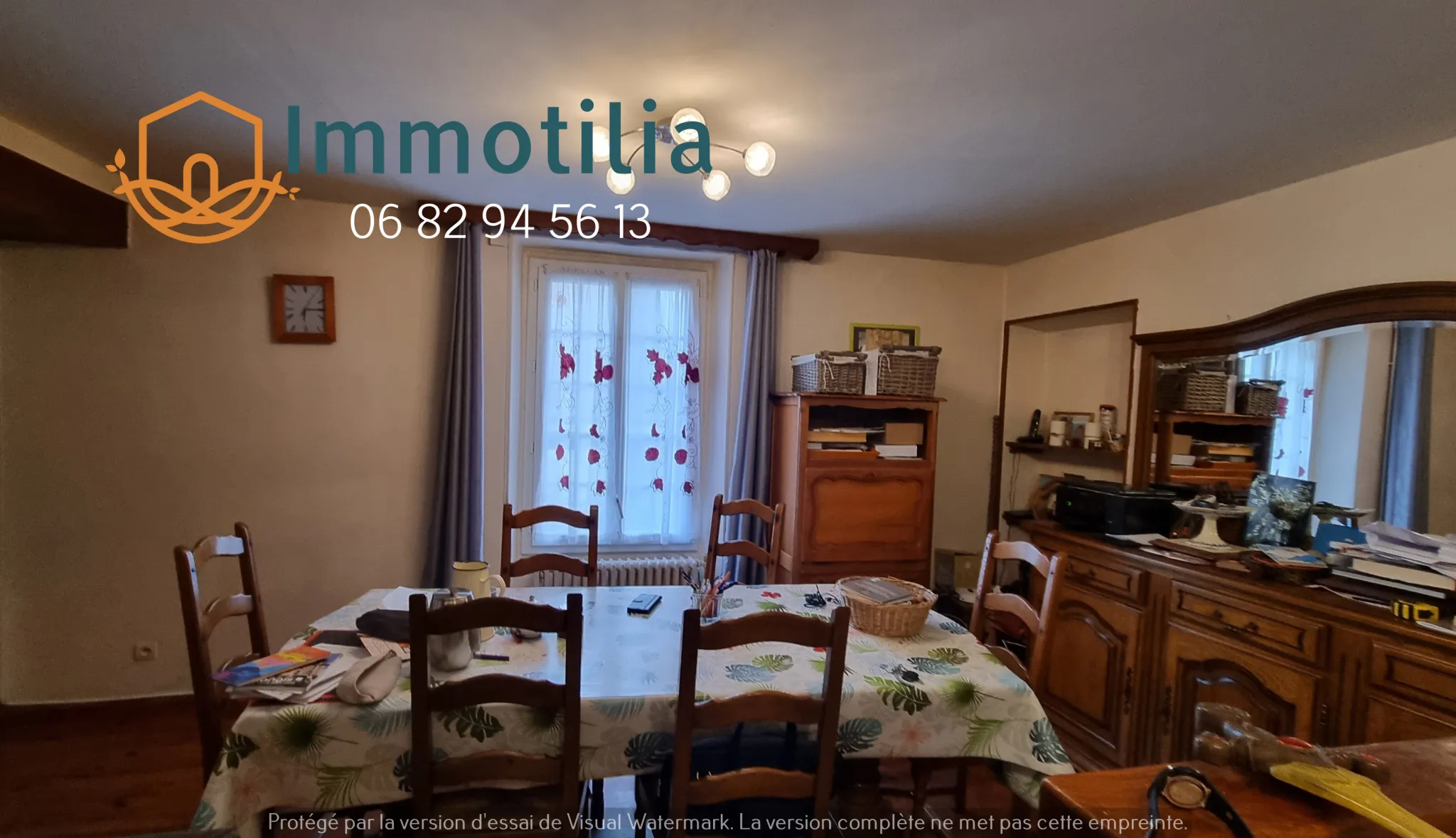 Immeuble à vendre à Nangis - Appartement F5 et local commercial 