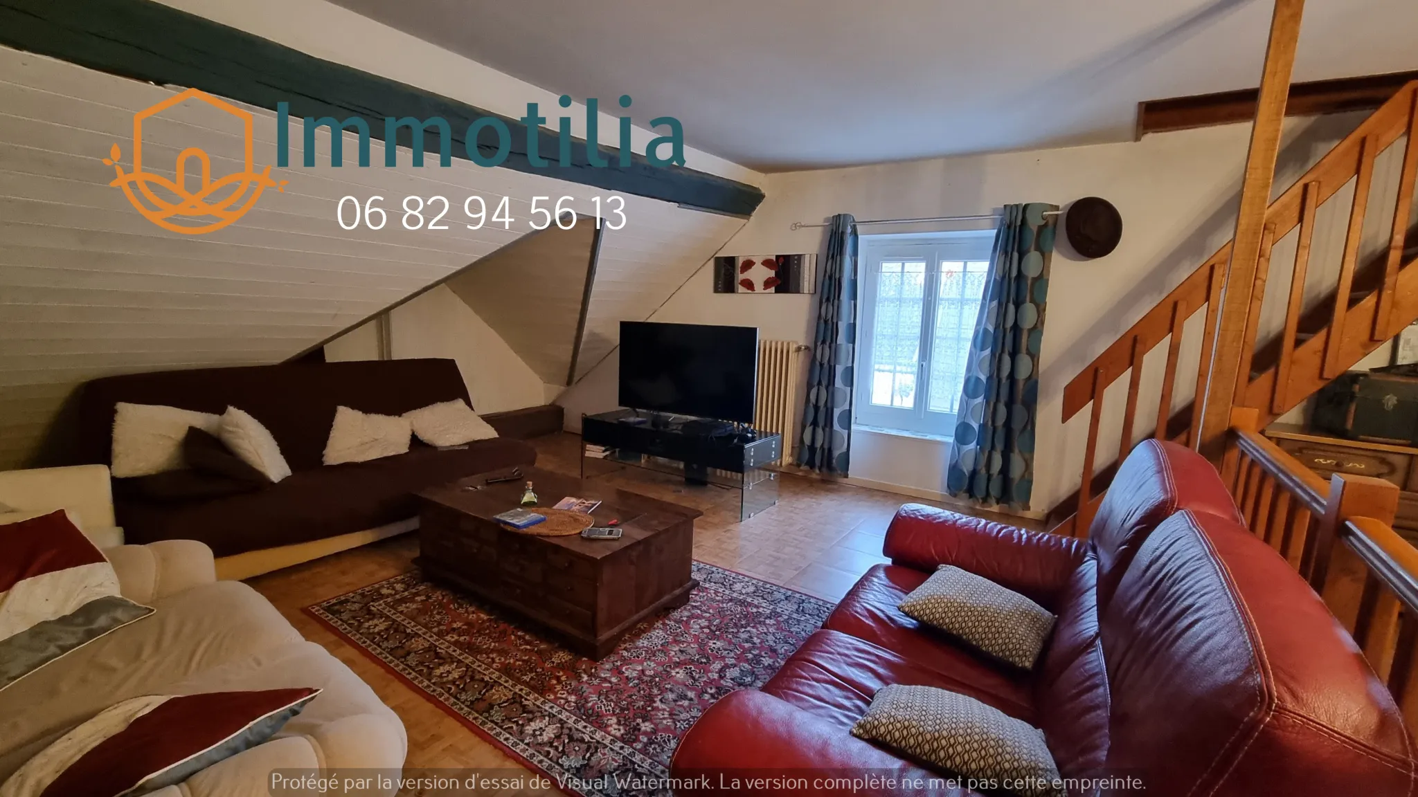 Immeuble à vendre à Nangis - Appartement F5 et local commercial 