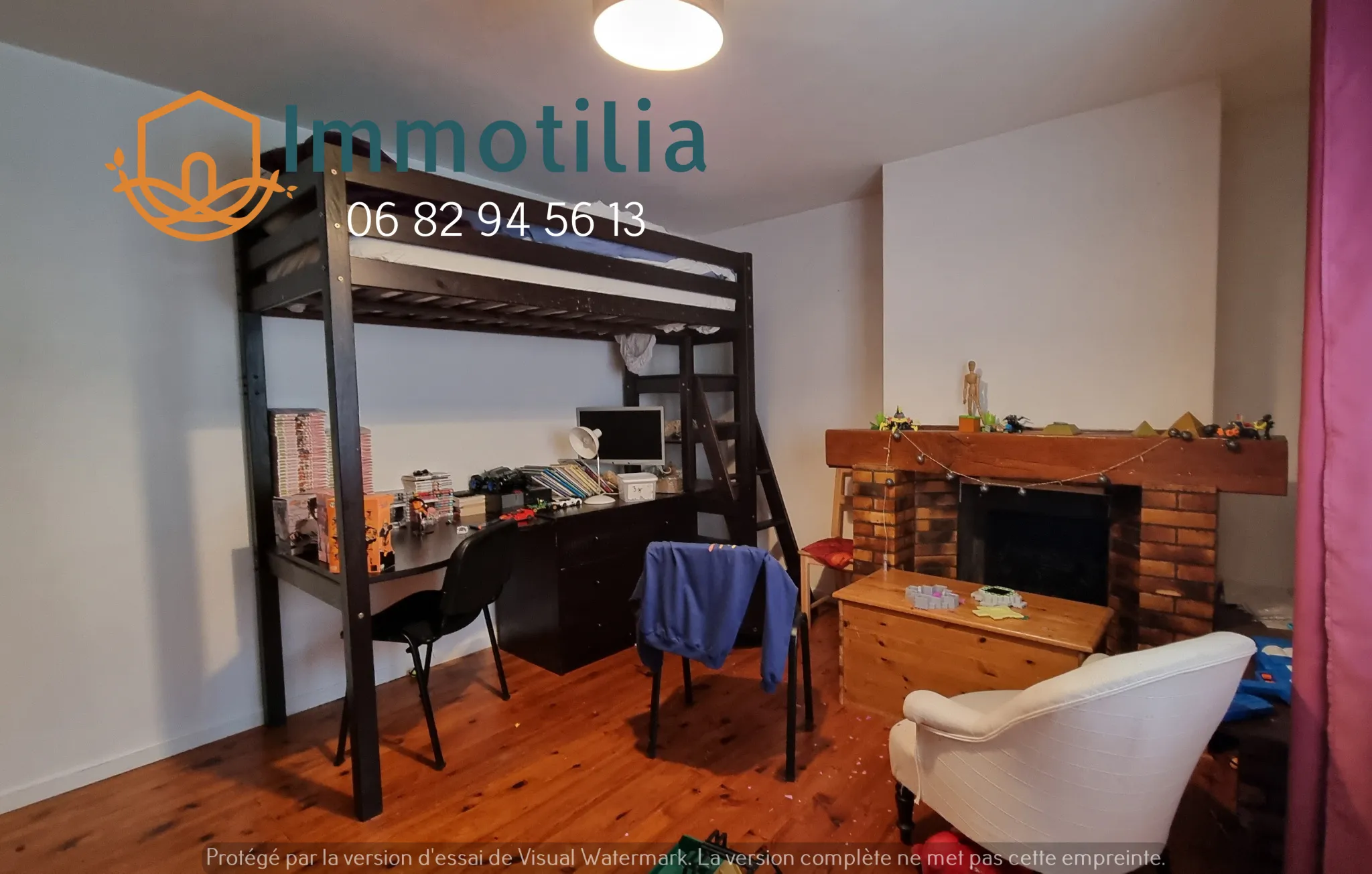 Immeuble à vendre à Nangis - Appartement F5 et local commercial 