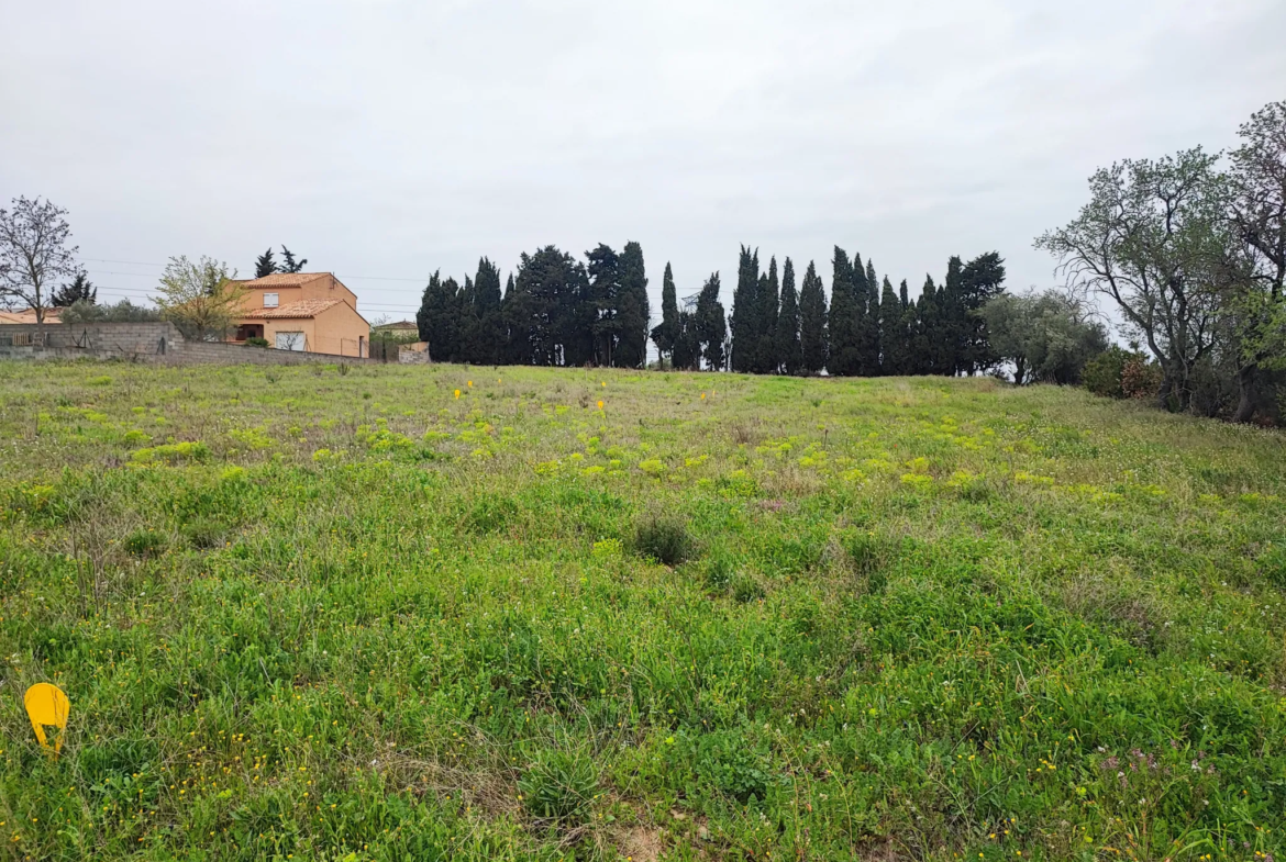 Terrain constructible proche Lézignan Corbières 