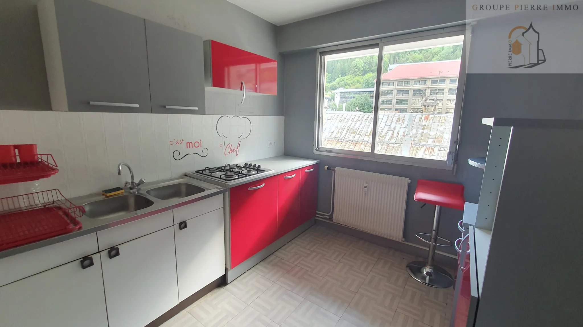 Appartement lumineux de 47 m² avec balcon à vendre à Morez 