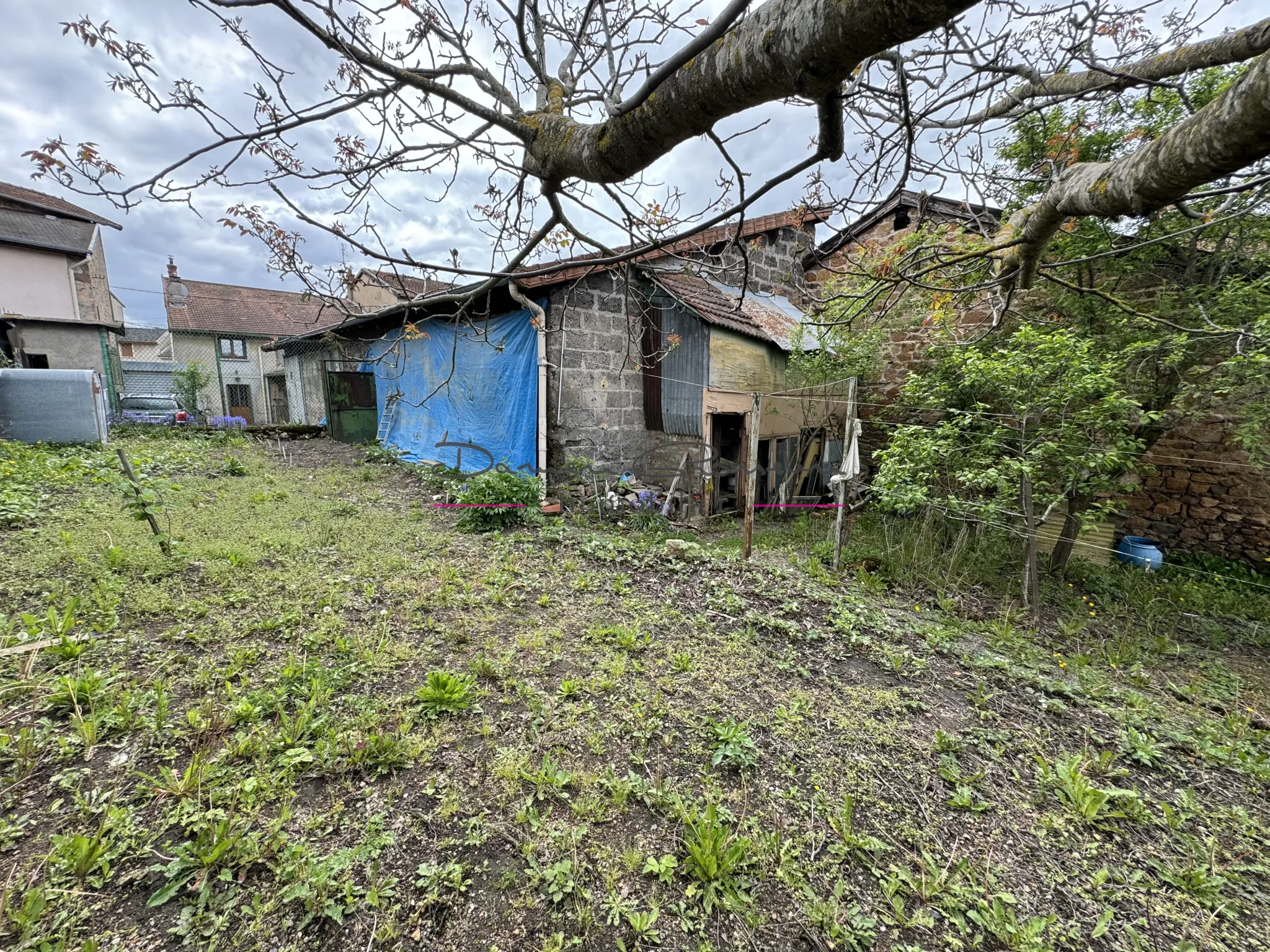 Maison de village à Bourg de Thizy de 156 m² avec dépendances 