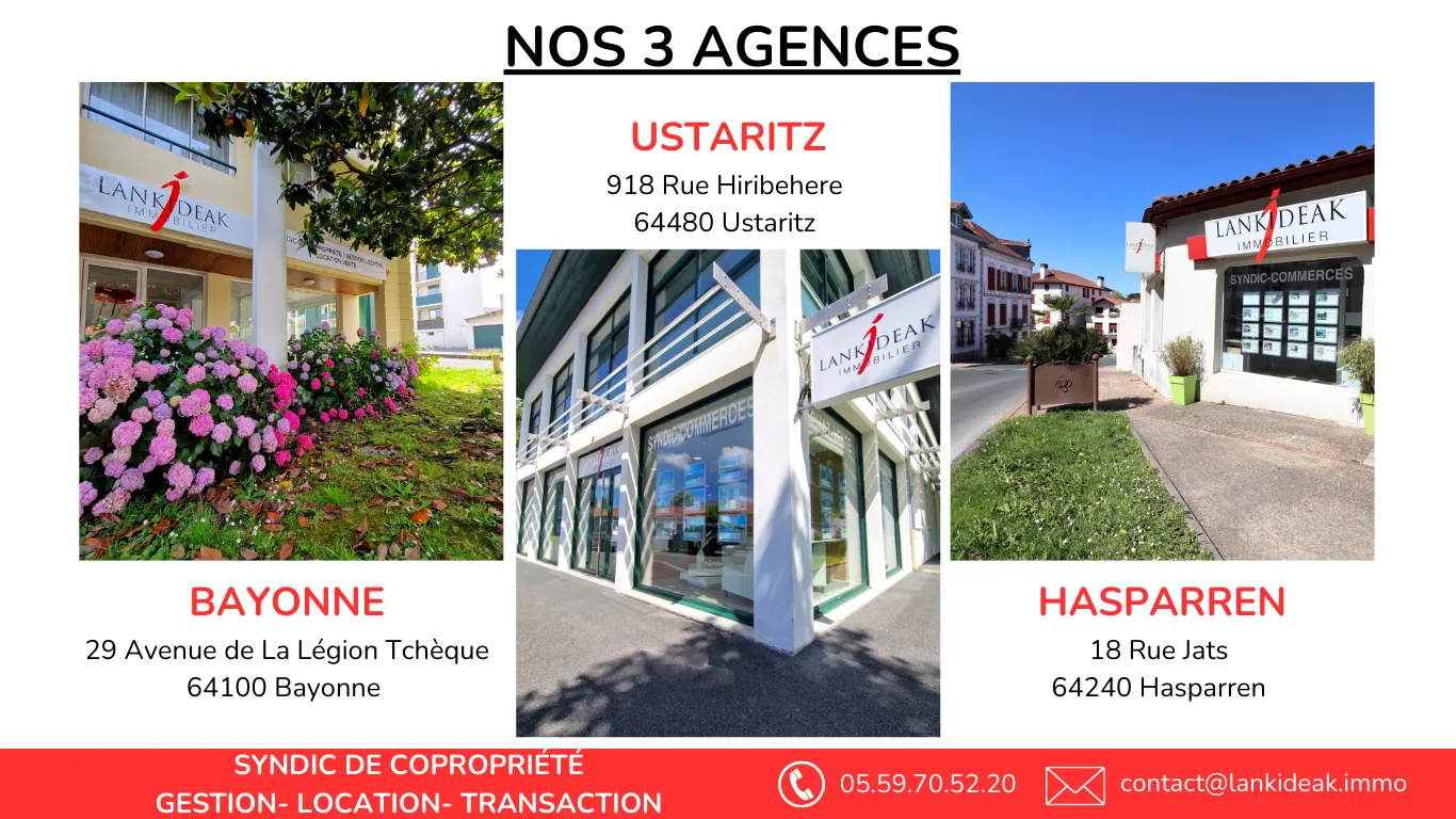 Appartement T2 BIS rénové à Ustaritz à vendre 