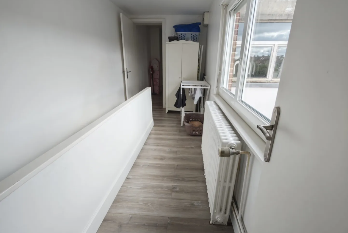 Charmante maison avec jardin à vendre à Wattrelos dans le quartier de la Vielle Place 