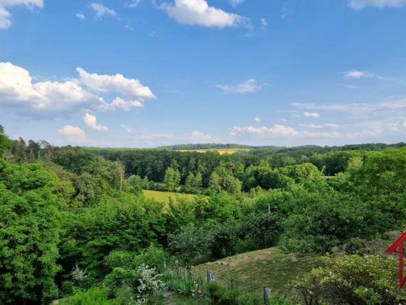 Charmante maison ancienne à Chatillon sur Saône avec vues panoramiques