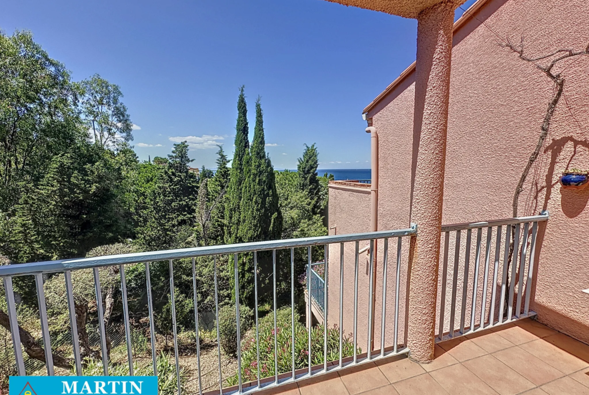 Appartement T2 à vendre à Collioure avec vue mer 