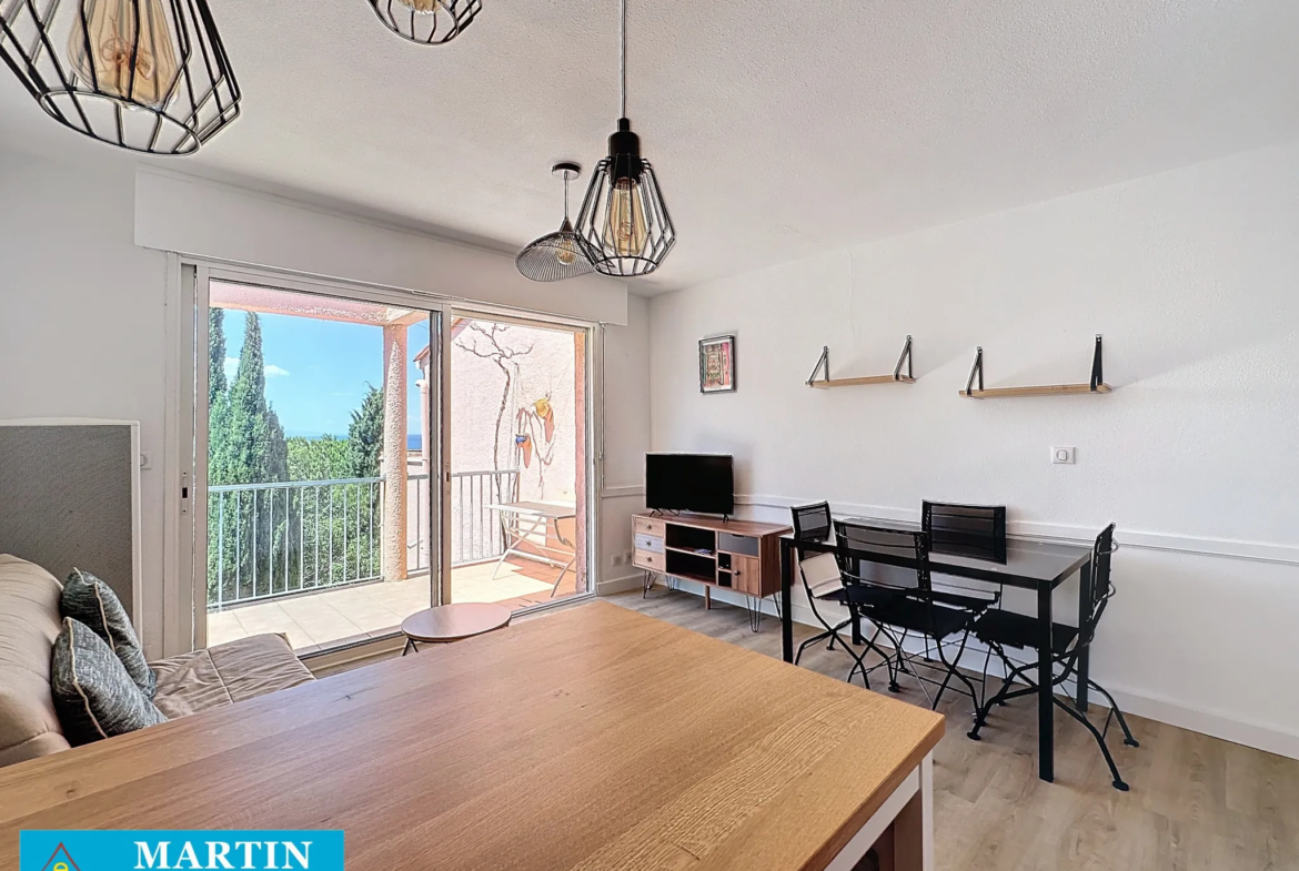 Appartement T2 à vendre à Collioure avec vue mer 