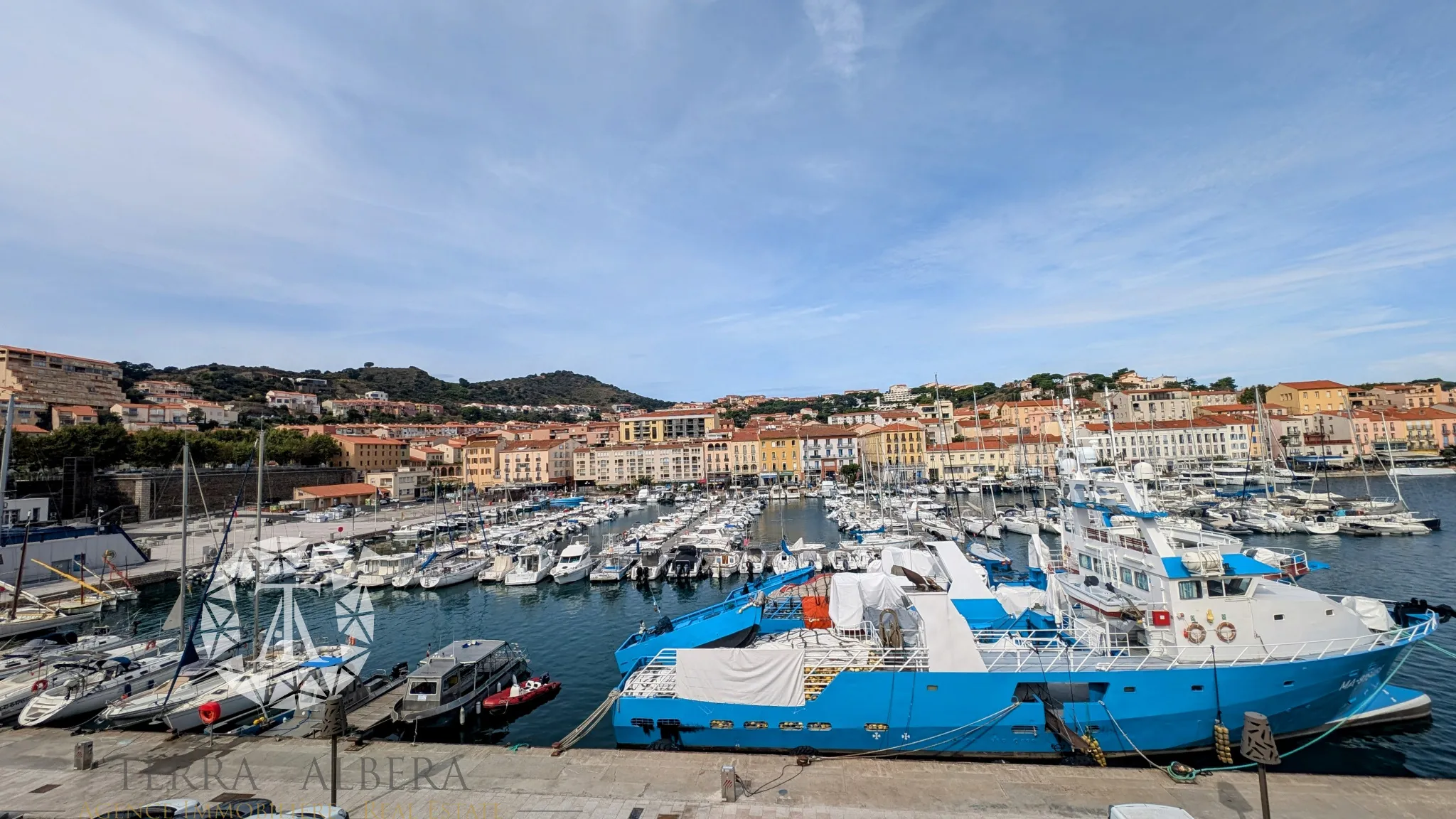 Bel appartement en dernier étage à Port-Vendres avec vue 