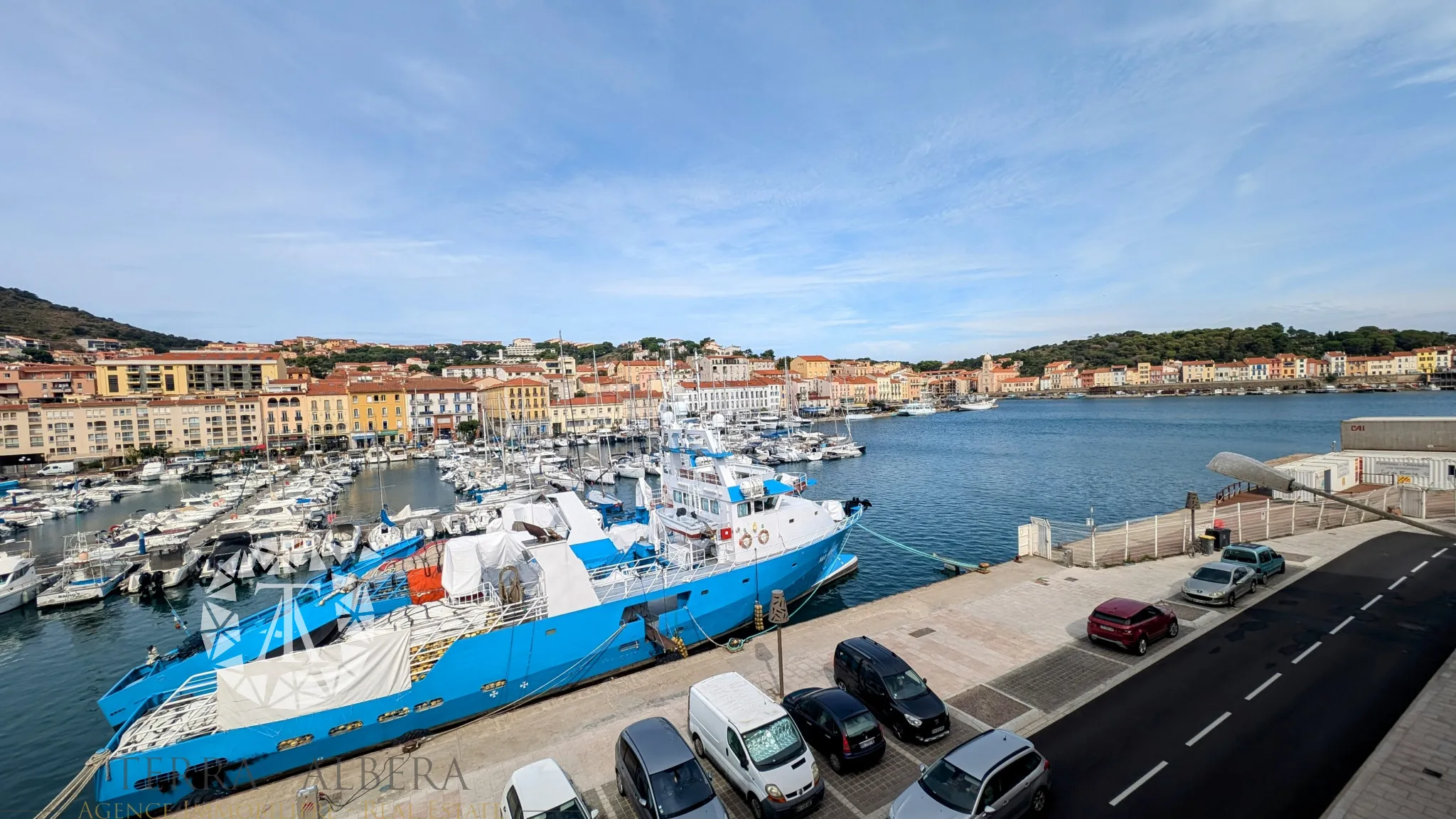 Bel appartement en dernier étage à Port-Vendres avec vue 