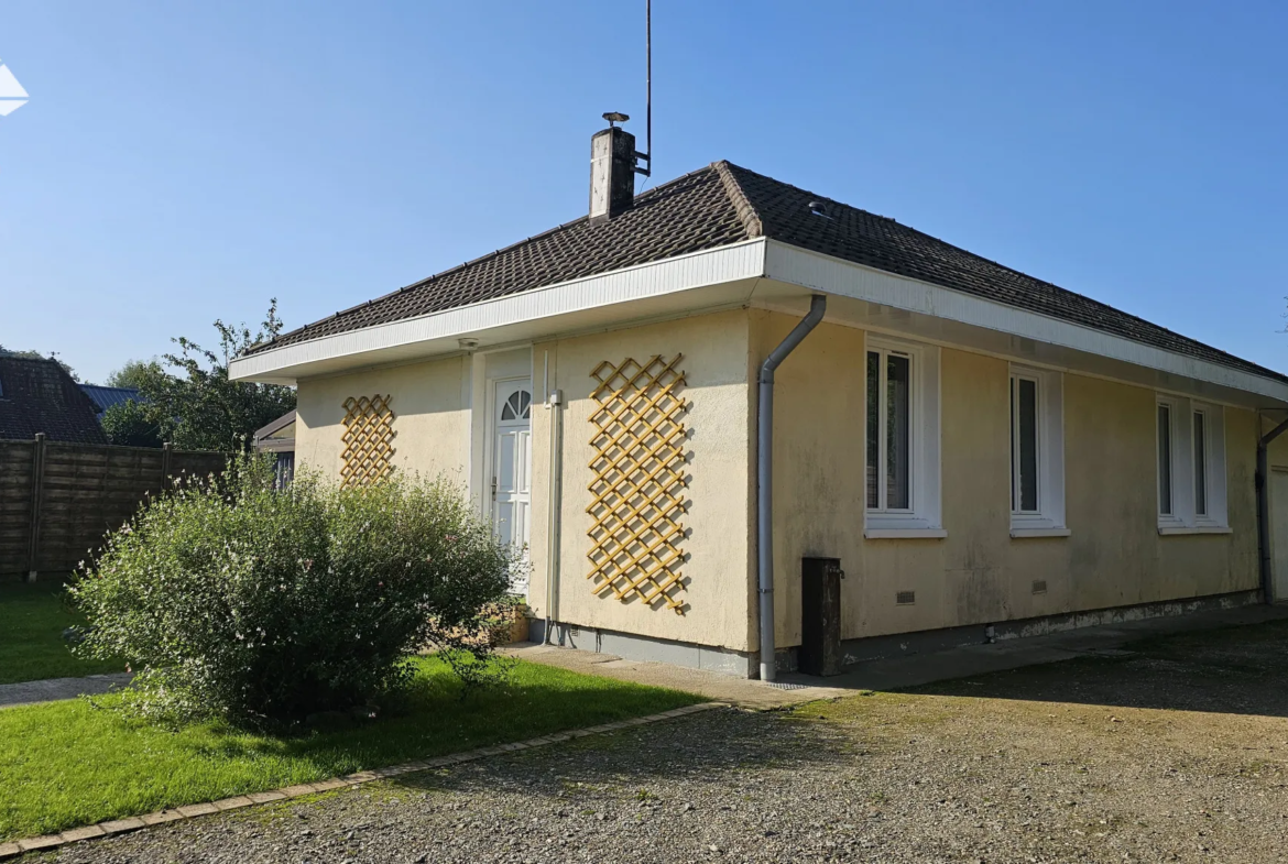 Maison de plain-pied à vendre à Offranville, 2 chambres 