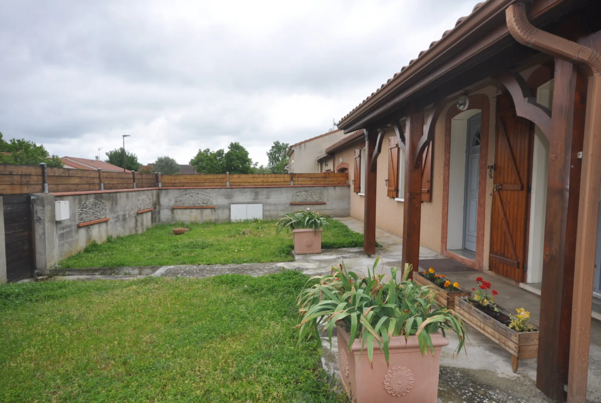 Maison de plain-pied à Muret - 85 m² avec garage et terrain 