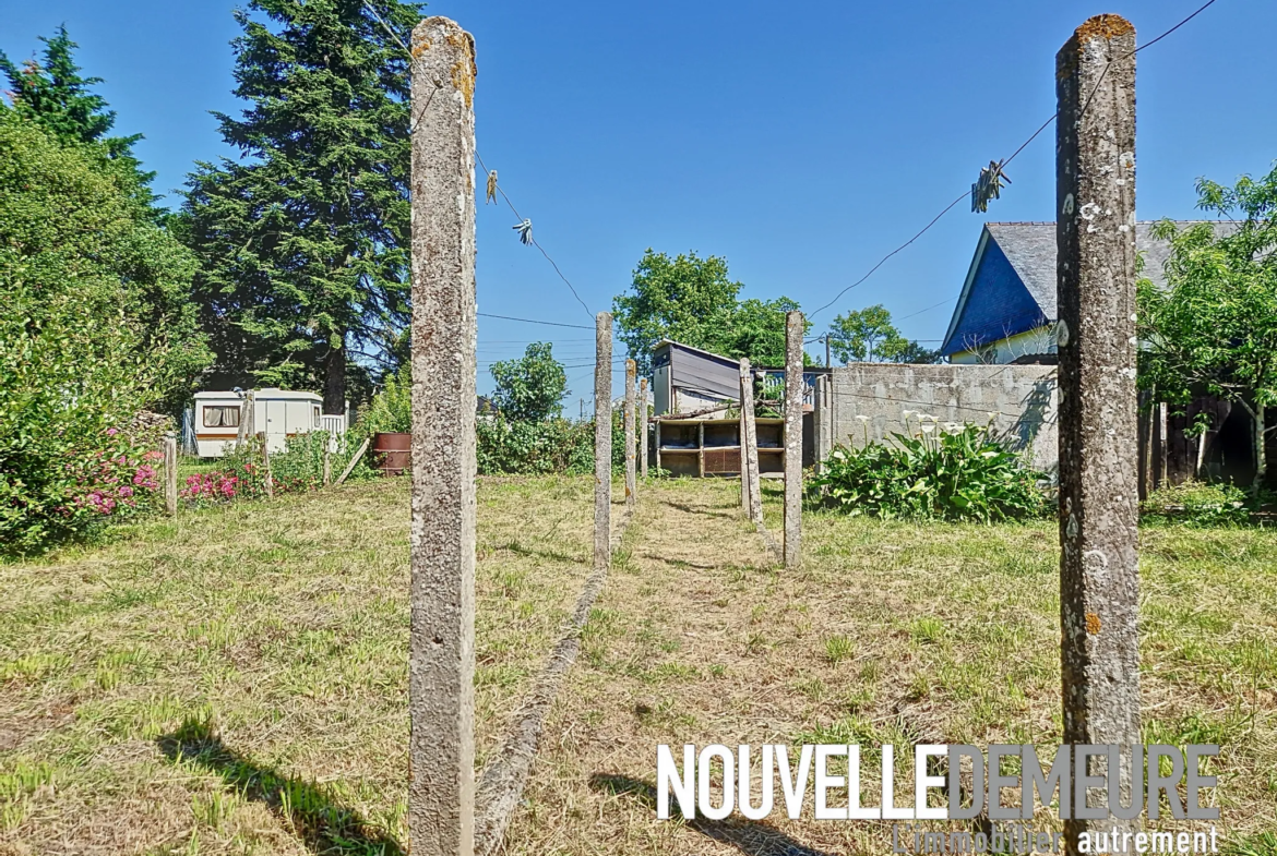 Maison en pierre 3 chambres avec jardin à Epiniac 