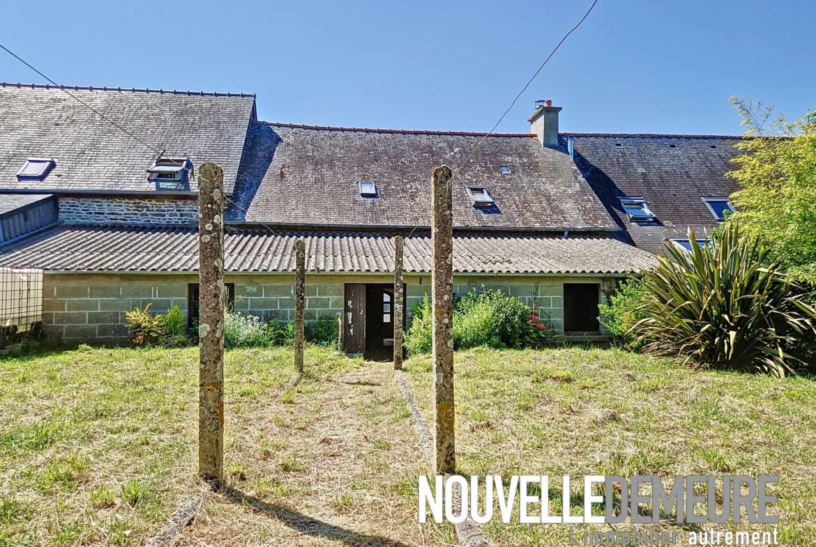 Maison en pierre 3 chambres avec jardin à Epiniac 