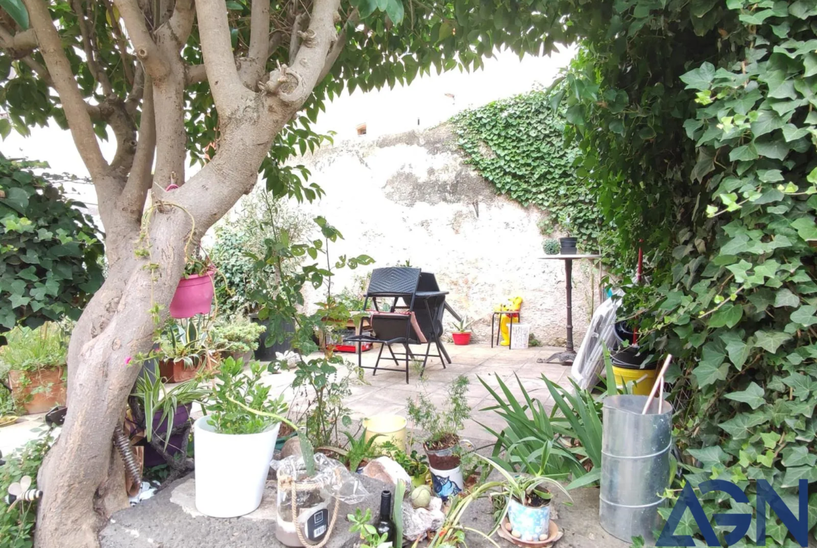 Appartement 3 pièces lumineux avec jardin et vue sur l'Hérault à Agde 