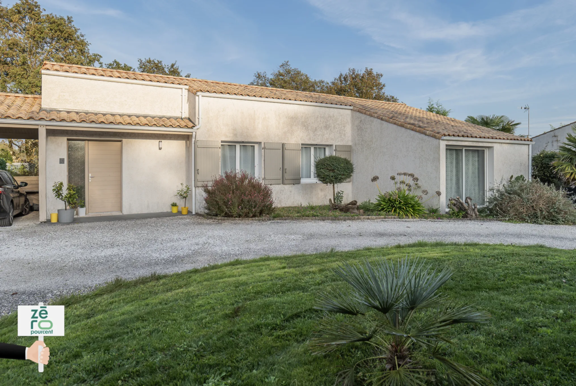 Plain-pied à Aubigny-Les Clouzeaux avec 4 chambres et terrain de 1020 m² 