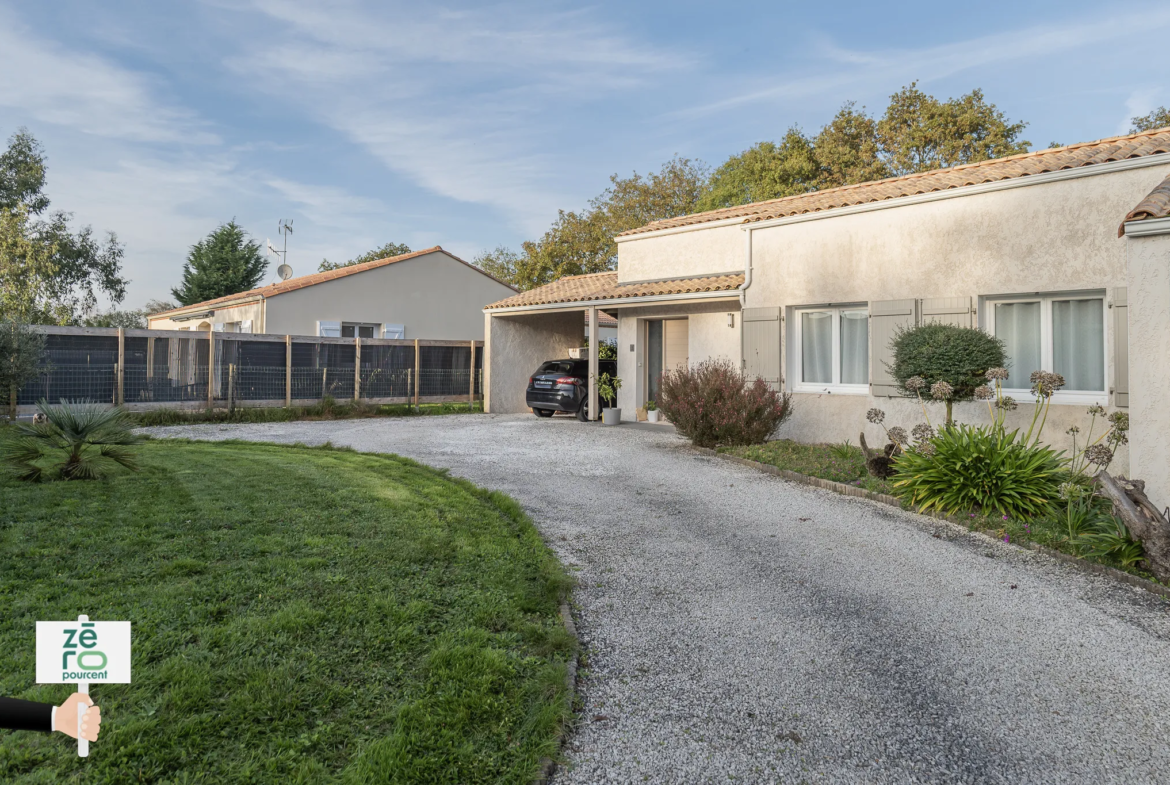 Plain-pied à Aubigny-Les Clouzeaux avec 4 chambres et terrain de 1020 m² 