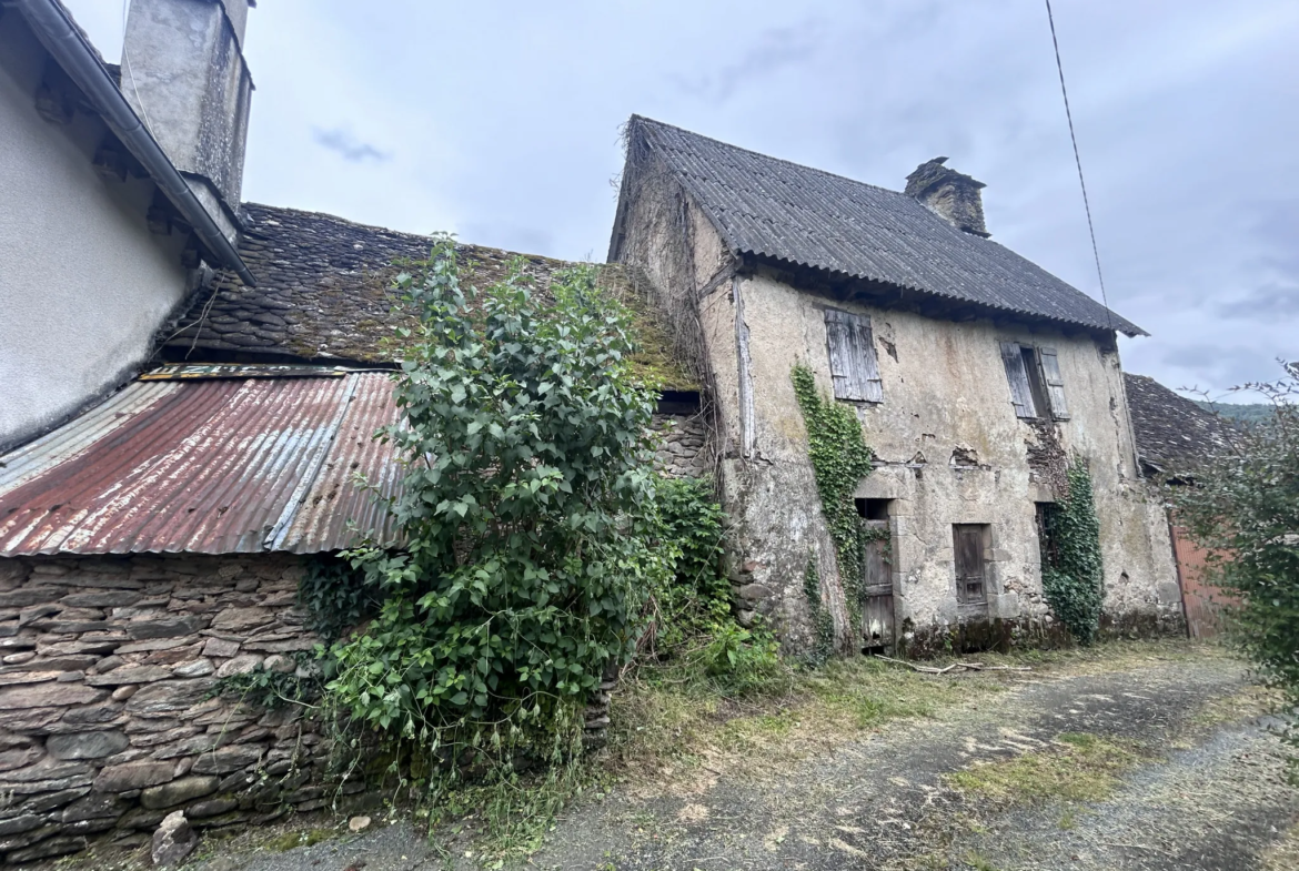 Maison à rénover entièrement à vendre à Argentat - Opportunité exceptionnelle 