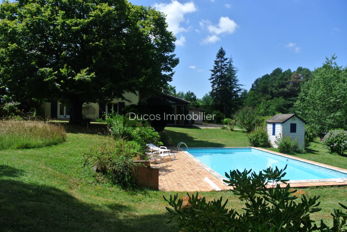 Maison spacieuse avec piscine à Marmande 