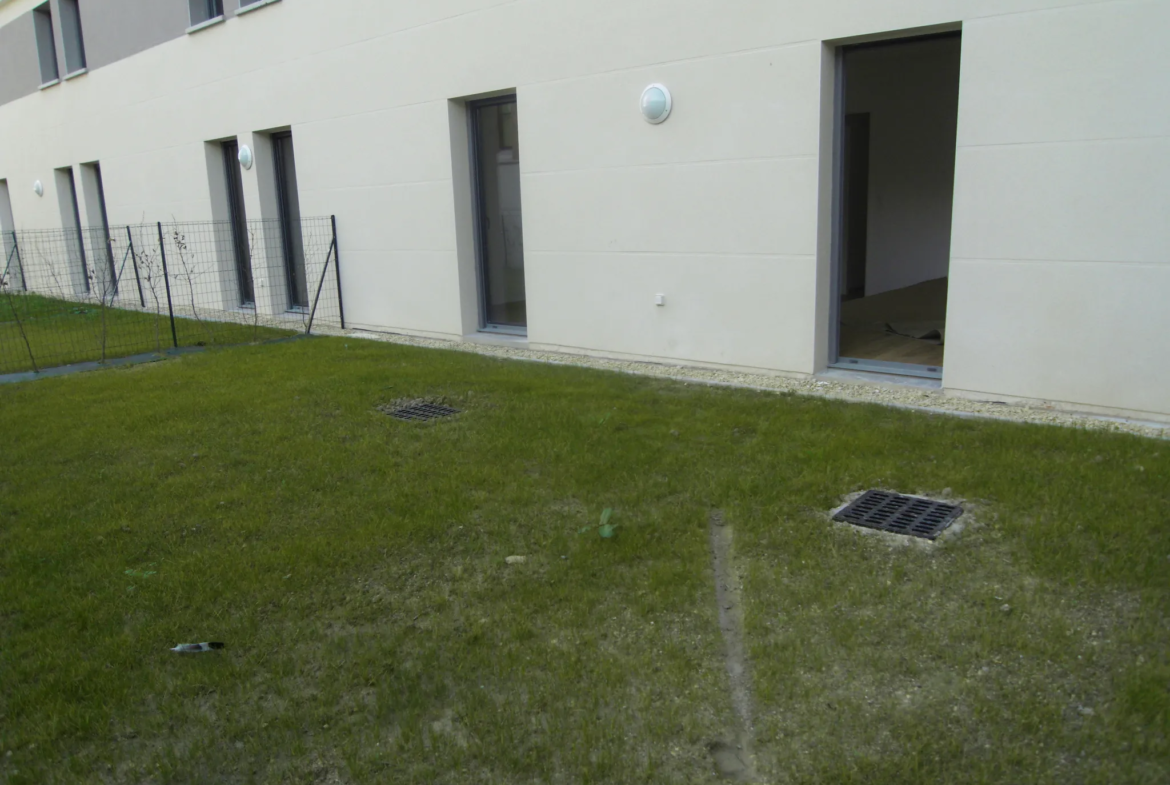 Appartement Type 3 avec Jardin et Parking à Reims 