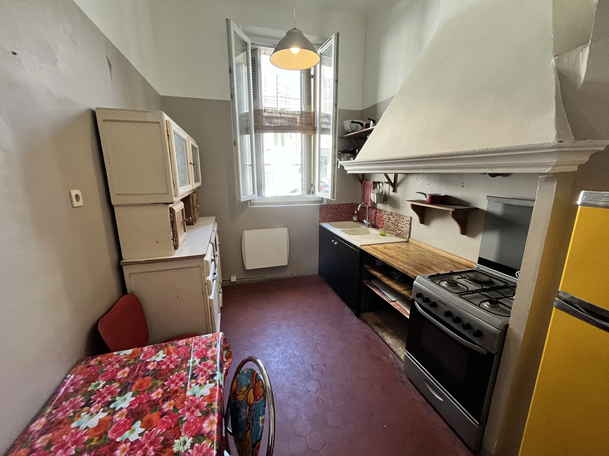 Appartement T1/2 de 39 m² à vendre, quartier Blancarde, Marseille 