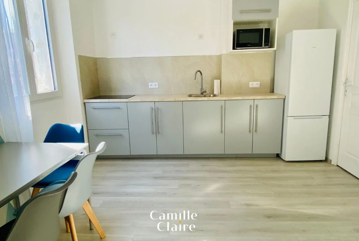 Appartement 2 pièces rénové à Marseille 03 - Belle de Mai, idéal investisseur 