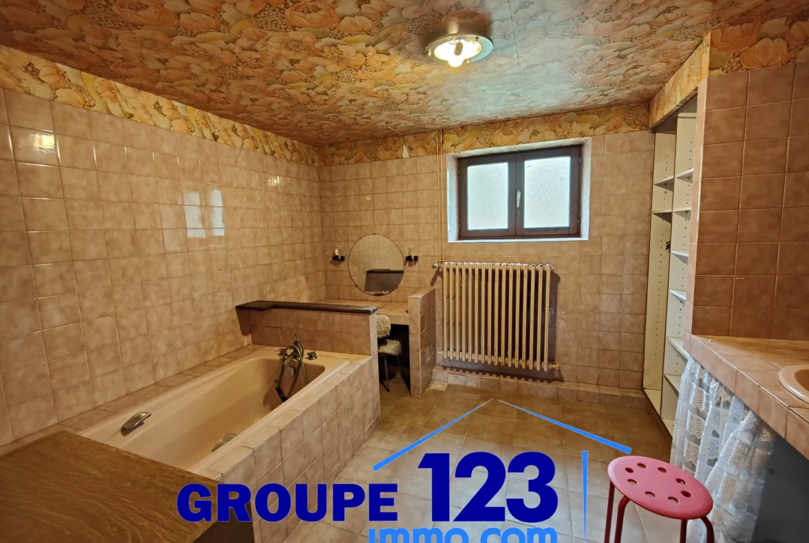 Maison avec potentiel exceptionnel à Brion - 1 chambre, 3501 m² de terrain 