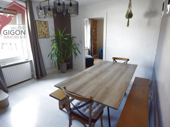 À vendre : Appartement F3 duplex rénové avec jardin privatif à Mandeure