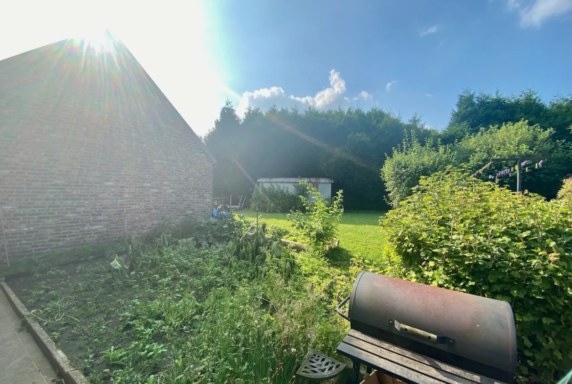 Fermette individuelle de 260 m2 à Maubeuge avec jardin 