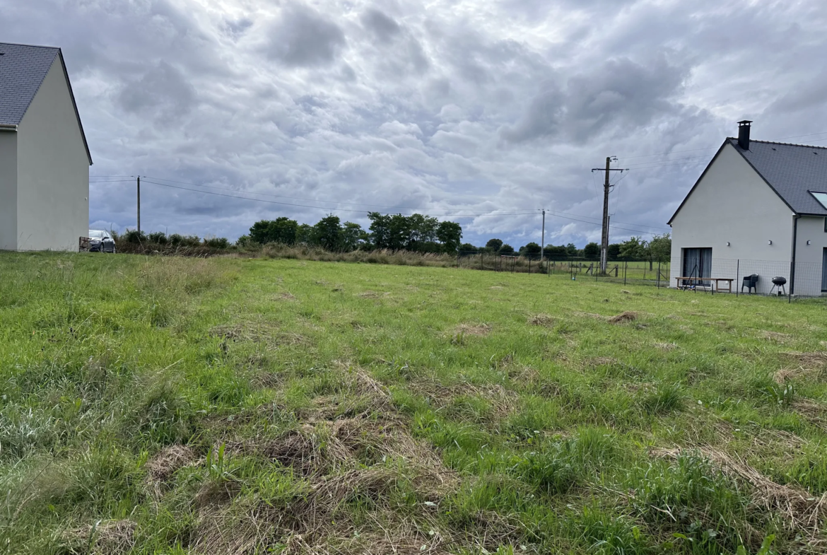 Terrain viabilisé de 884 m² sur Le Tourneur, Souleuvre-en-Bocage 