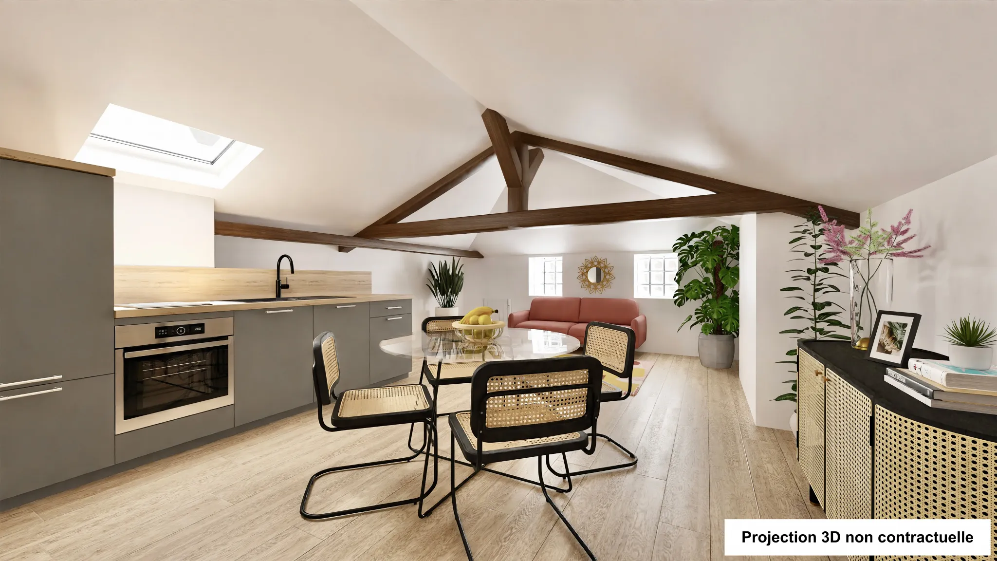 À vendre : Appartement T2 entièrement rénové au cœur de Villefranche 