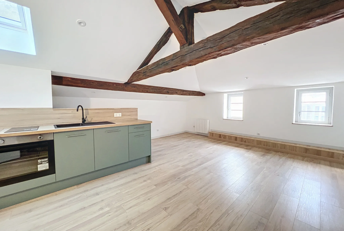 À vendre : Appartement T2 entièrement rénové au cœur de Villefranche 