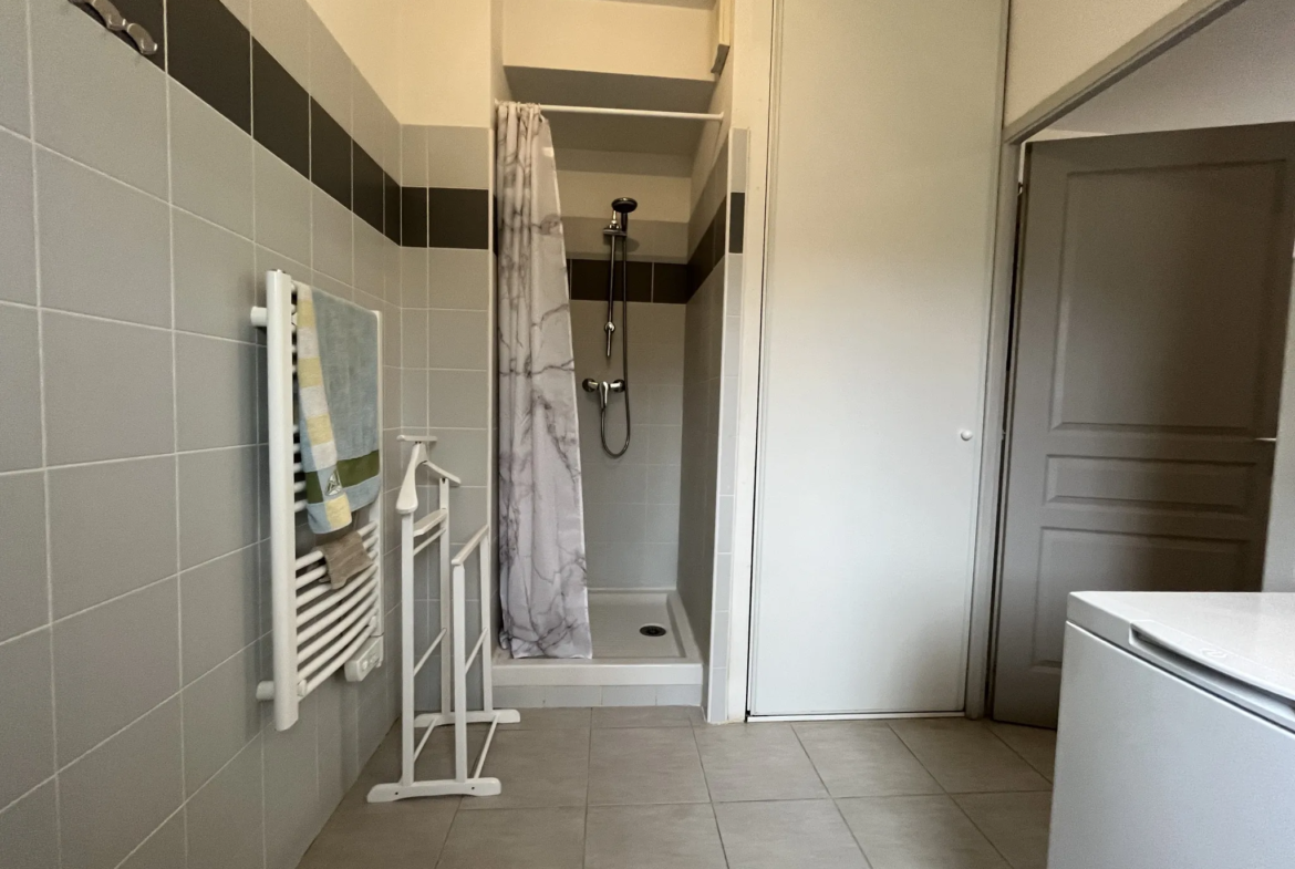 À vendre : Appartement T2 meublé avec jardin à Narbonne 