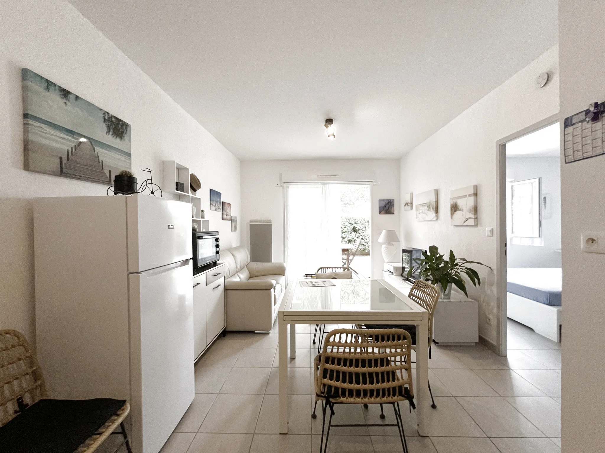 À vendre : Appartement T2 meublé avec jardin à Narbonne 