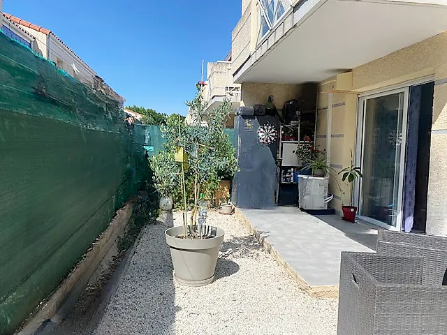 À vendre : Appartement T2 avec jardin à Peyrestortes 