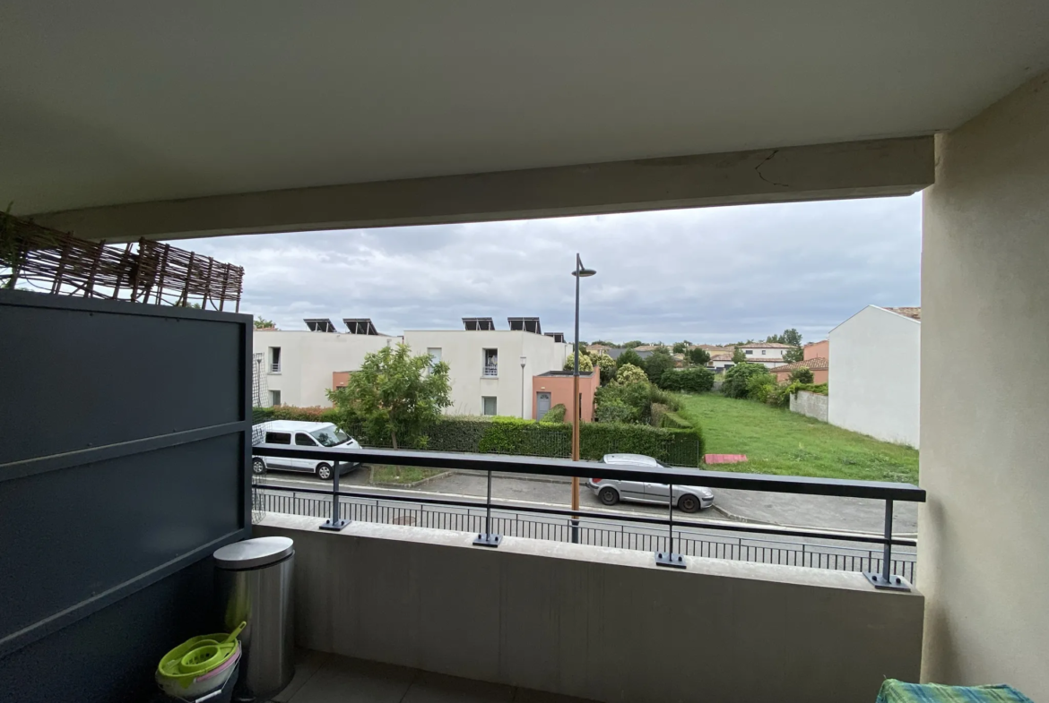 À vendre : Appartement T2 de 36,4 m² avec balcon à Toulouse (31200) 