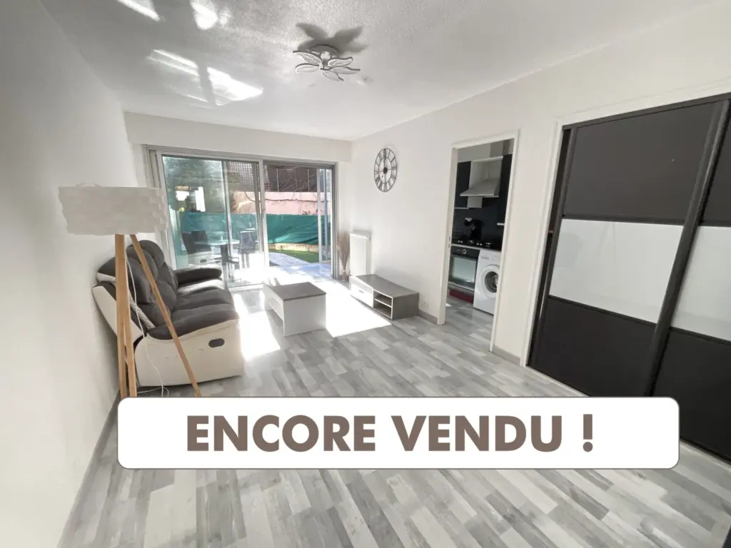 À vendre : appartement 2 pièces en centre-ville à Cagnes-sur-Mer