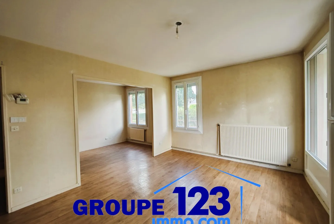 Appartement lumineux en rez-de-chaussée à Migennes 