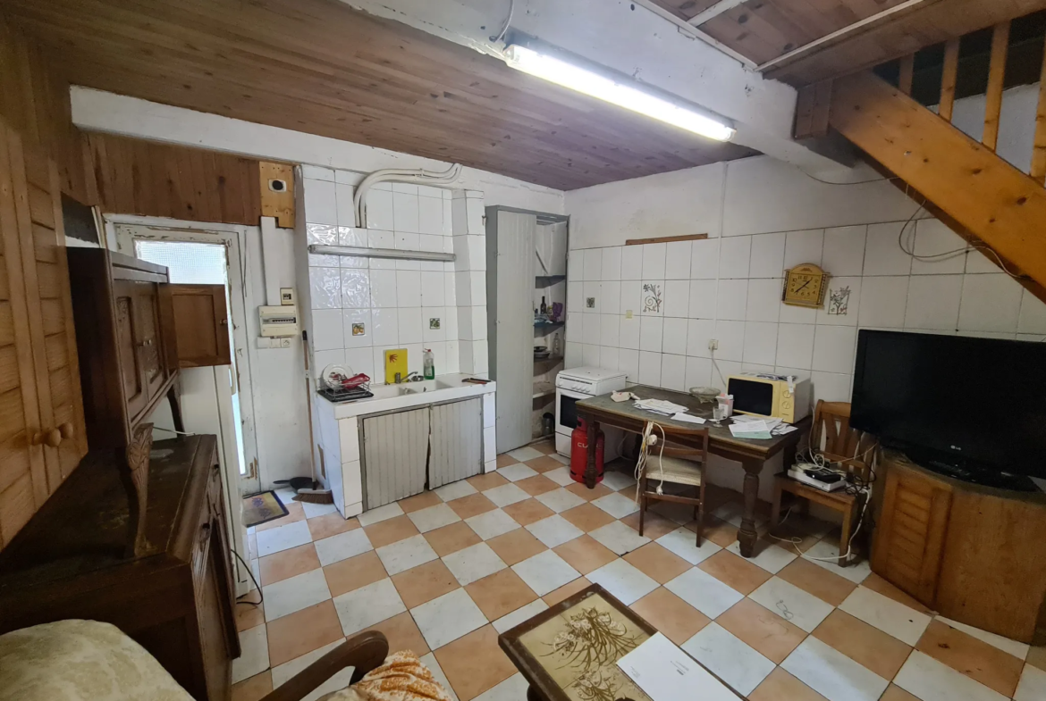 À vendre : Ensemble de deux maisons à Eauze avec cour intérieure 