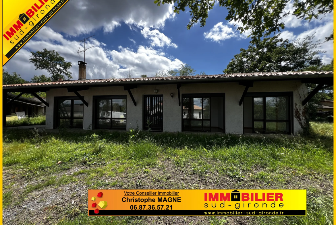 Maison contemporaine Girolle 3 chambres avec jardin et garage à Roaillan 