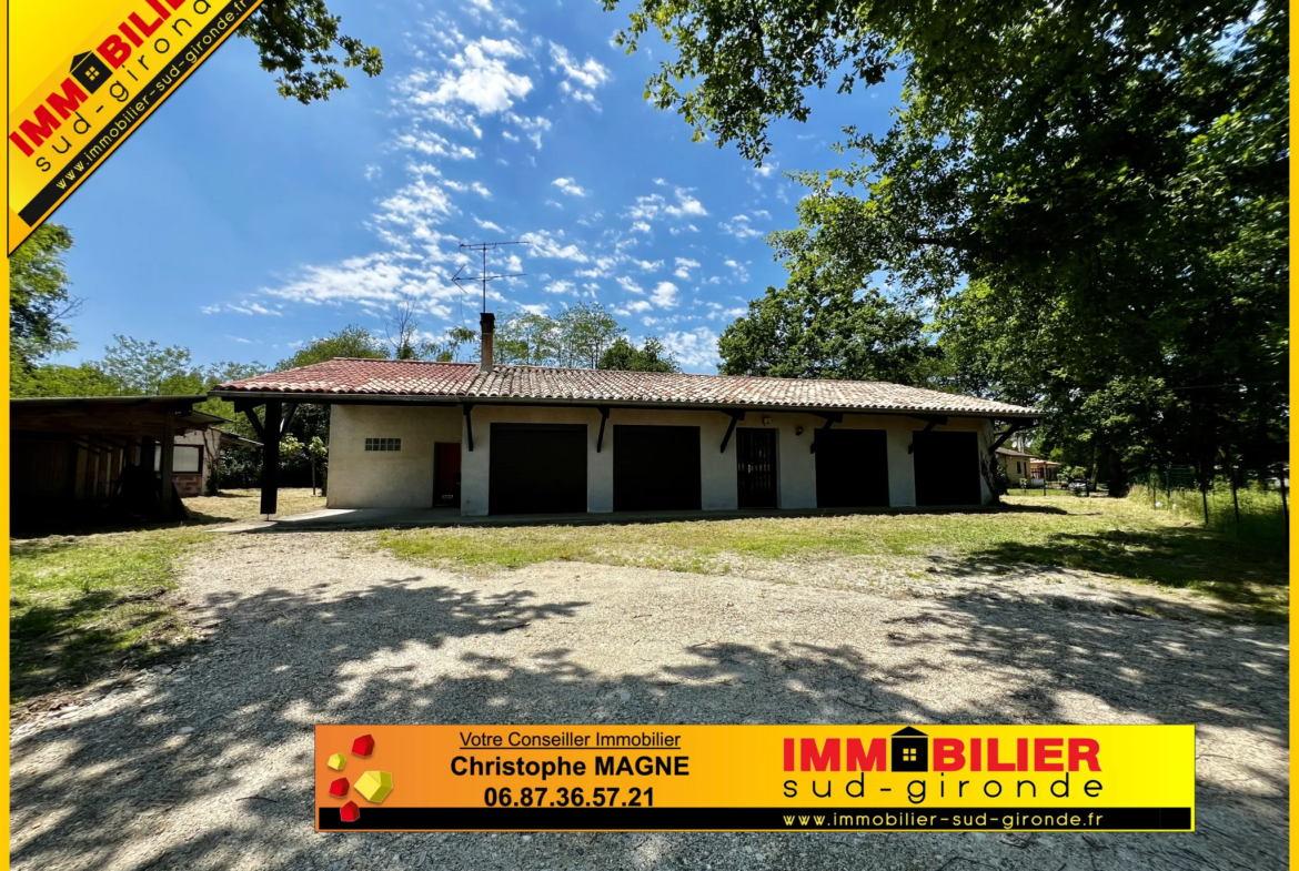 Maison contemporaine Girolle 3 chambres avec jardin et garage à Roaillan 