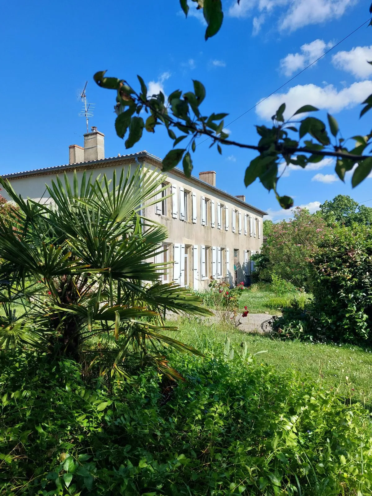 Charmante maison girondine avec dépendances à Sauveterre de Guyenne 