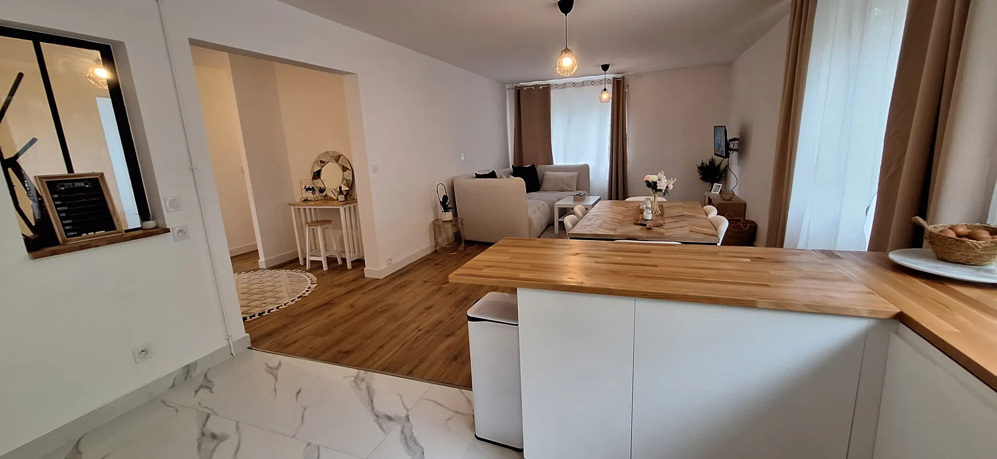 À vendre : Appartement T3 rénové à Fontgiève, Clermont-Ferrand 