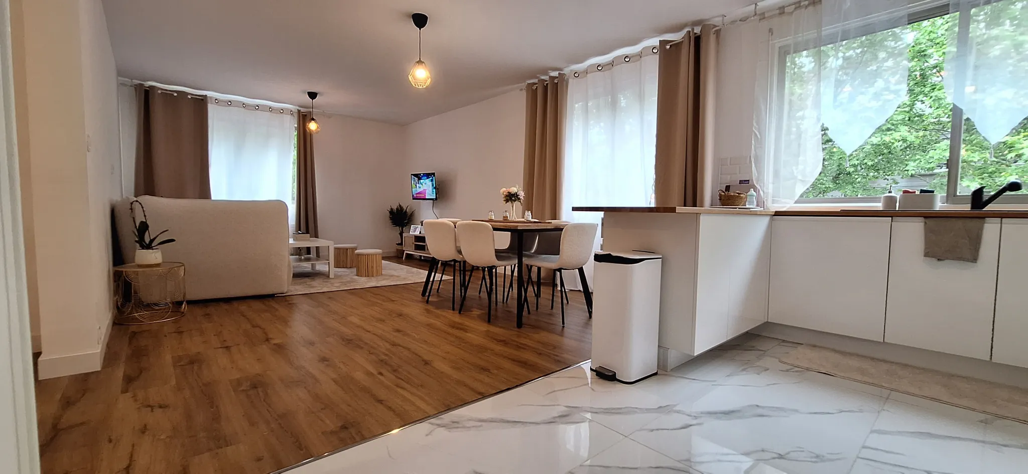 À vendre : Appartement T3 rénové à Fontgiève, Clermont-Ferrand 