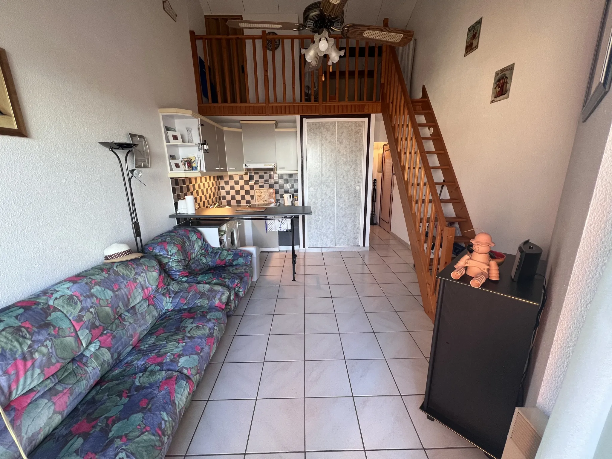 Appartement 2 pièces + mezzanine avec vue sur les Pyrénées à Le Barcares 