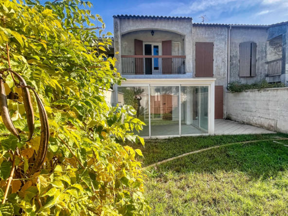 Maison F4 rénovée à Sorgues avec jardin et garage