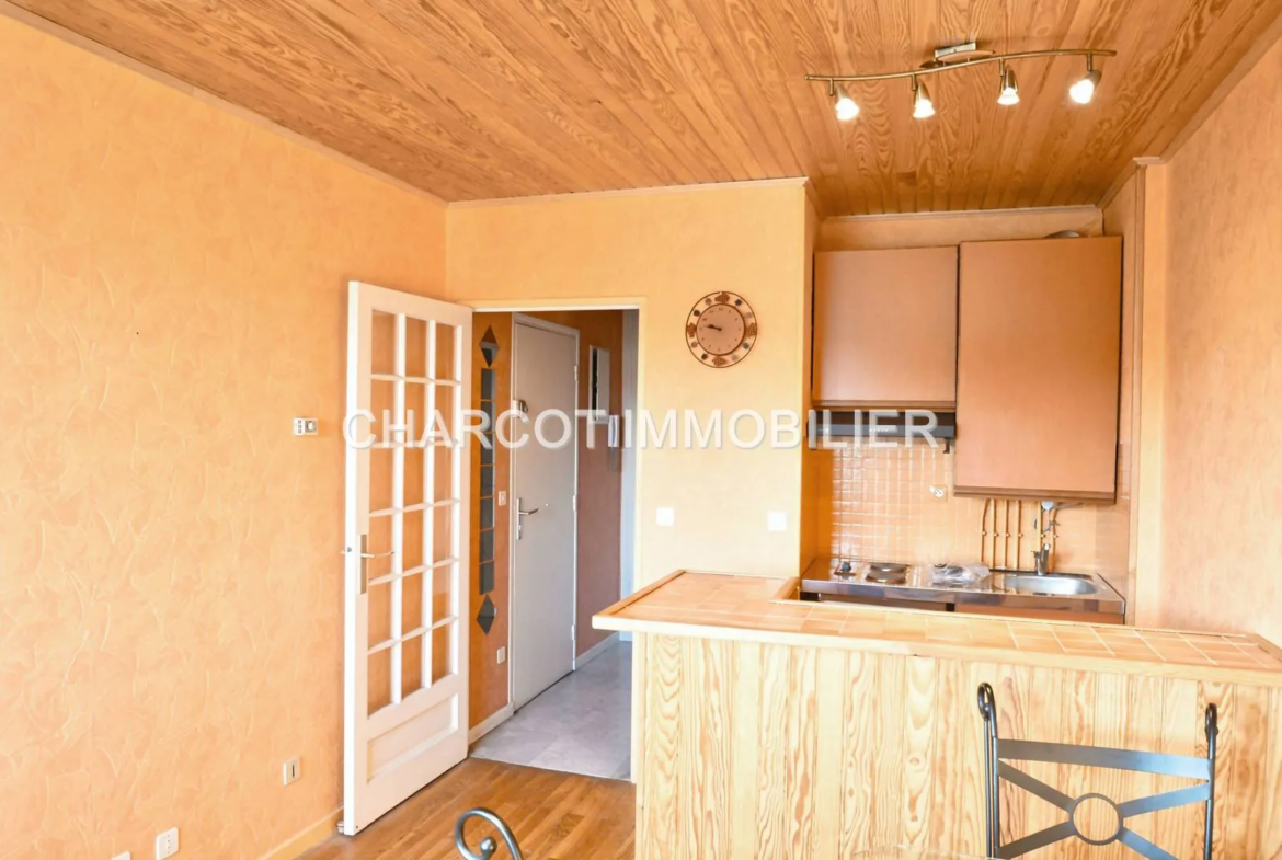 À vendre : Appartement T1 bis à Lyon 5ème, Point du Jour 