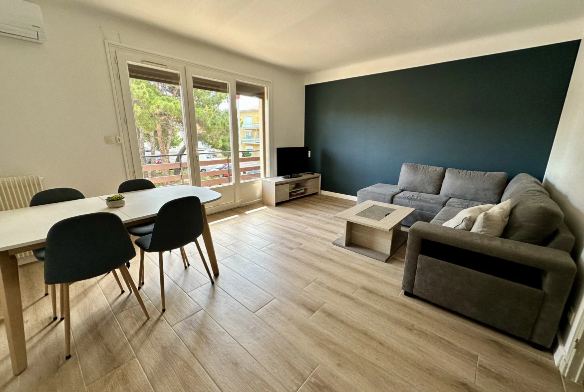 Appartement T3 rénové à Narbonne avec espace extérieur 