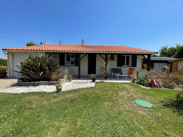 Maison rénovée 4 pièces avec jardin à Meschers-sur-Gironde