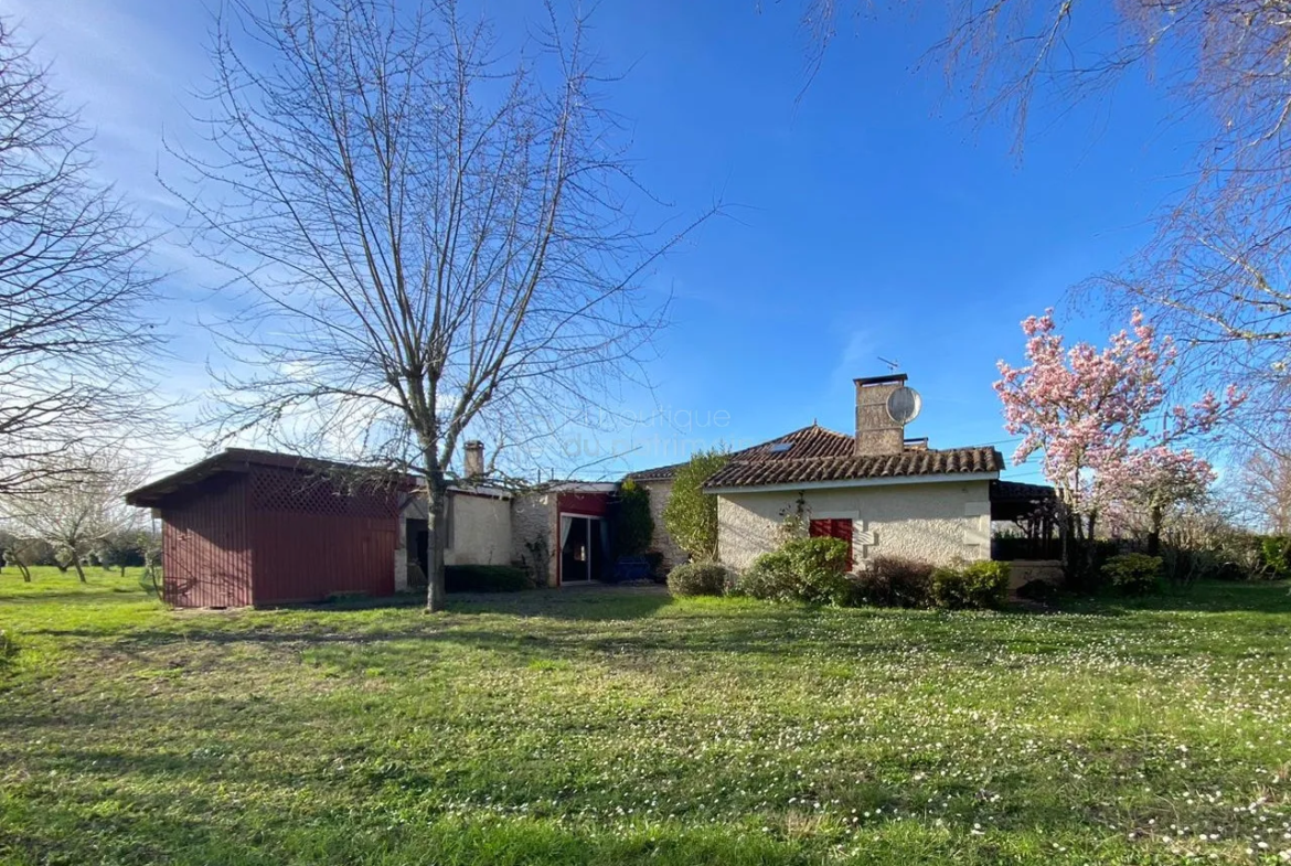 Propriété charmante en pierre à Grignols - 178 m² sur 4,5 hectares 